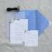 Simple Style Invitation Card with Vellum Paper Cover Business Invitation Card Customized